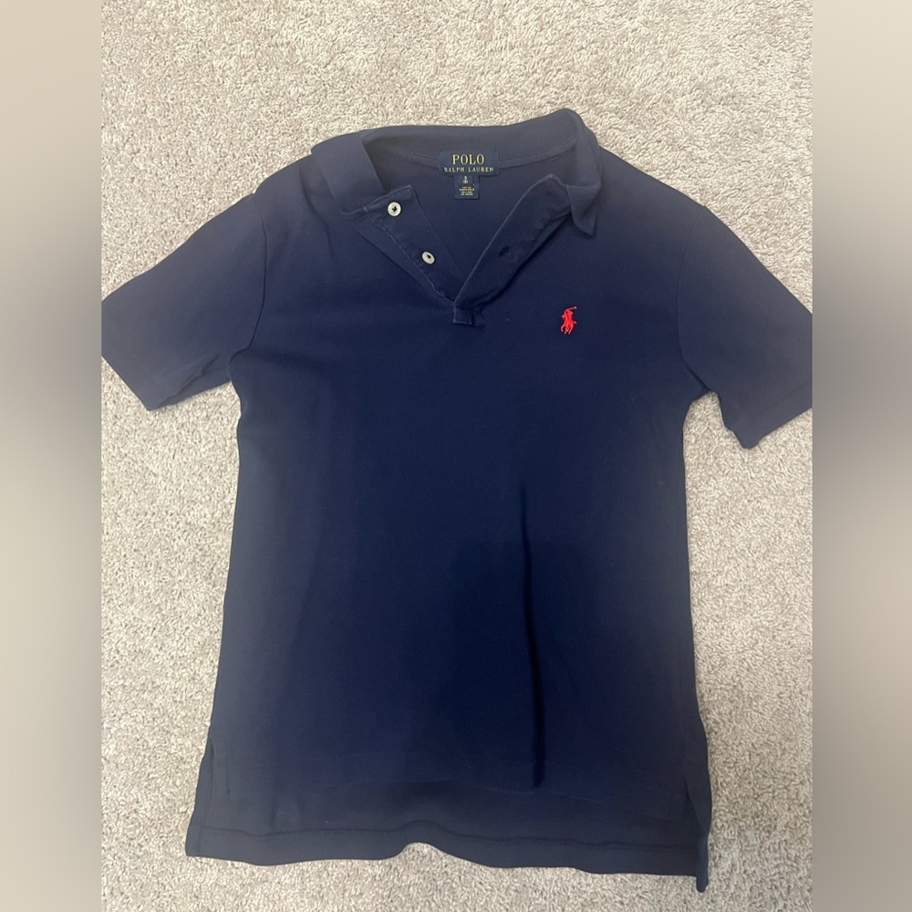 Polo Ralph Lauren Navy Blue Boys Polo